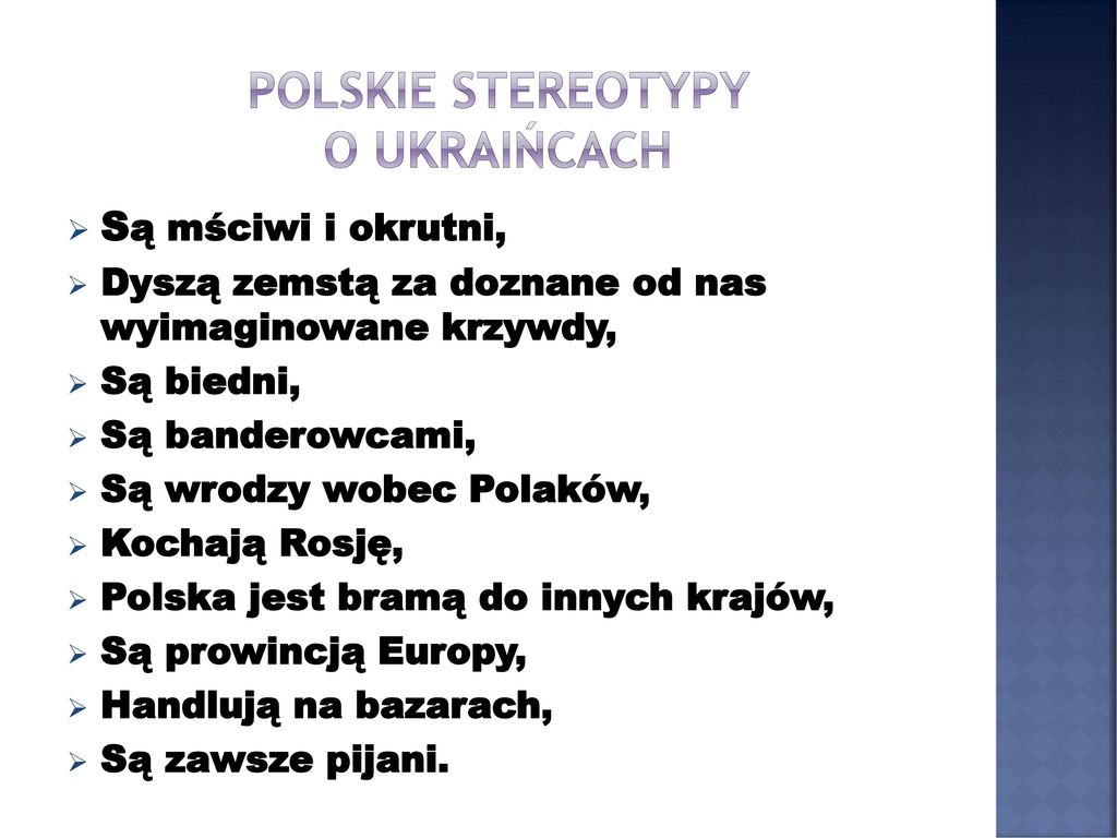 Stereotypy I Uprzedzenia Jako Bariery W Komunikacji Mi Dzykulturowej